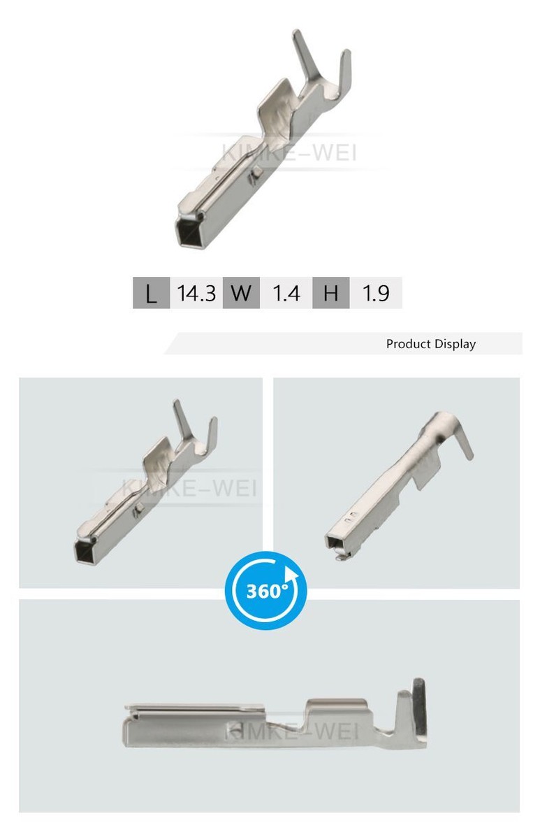 hina0221 YAZAKI 0.64mm Automotive Crimp Female Socket Pin Terminals Contact