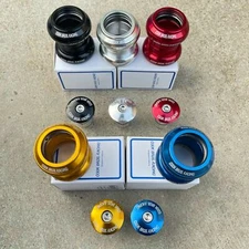 Cook Bros Racing Stainless Steel Headset 1 1/8 Threadless Bmx Bike Headsets 