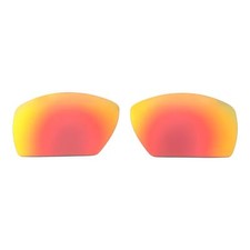 Walleva Fire Red Polarized Replacement Lenses For Smith Optics Guide's Choice