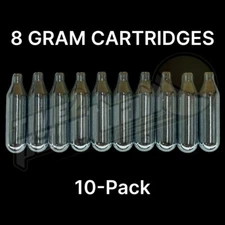 Byrna SD / HD Launcher 8g  8 Gram CO2 Cartridge 10 Pack ** FREE SHIPPING **