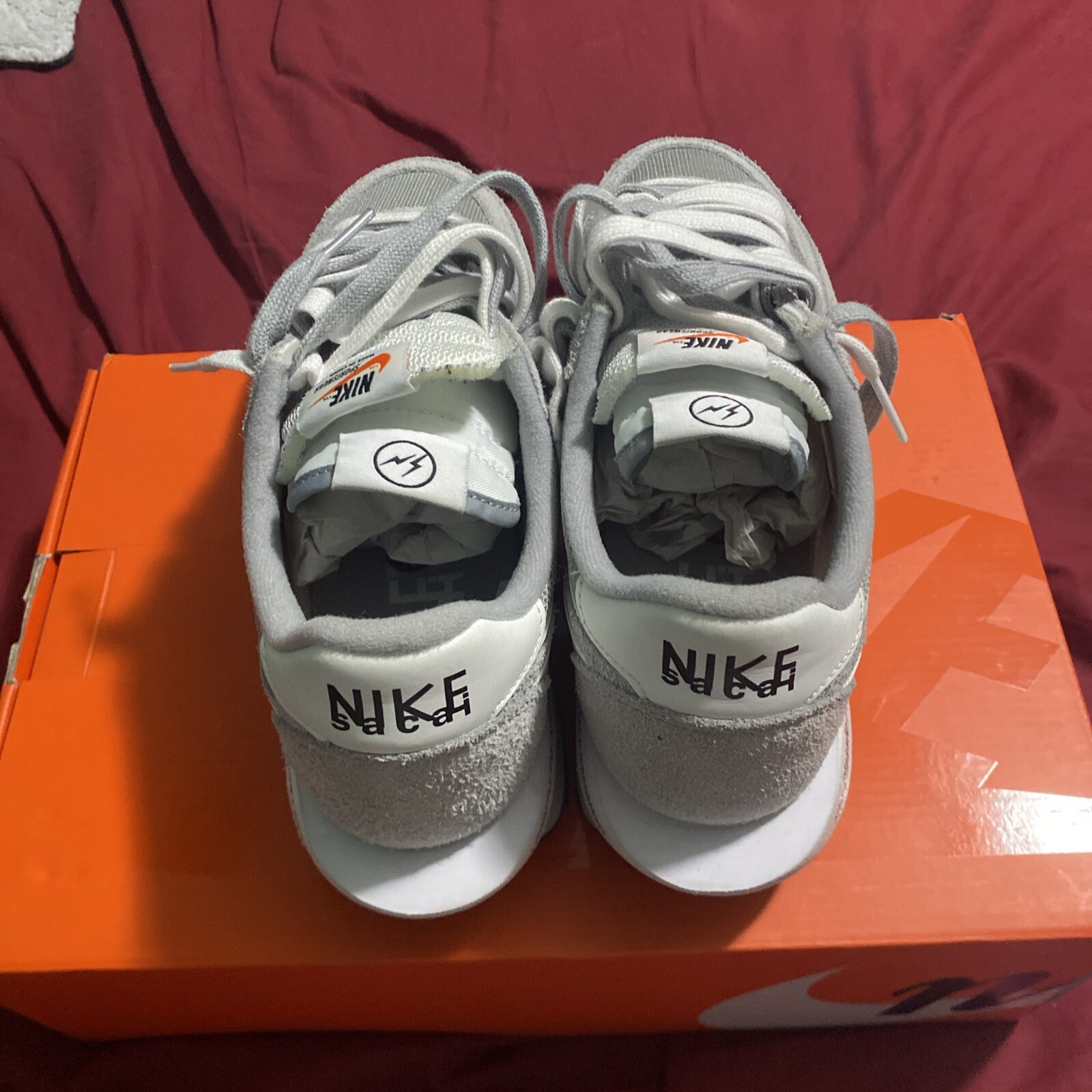 SACAI X NIKE Taglia 8 Nike LDV Waffle x Fragment Design x Sacai Grigio