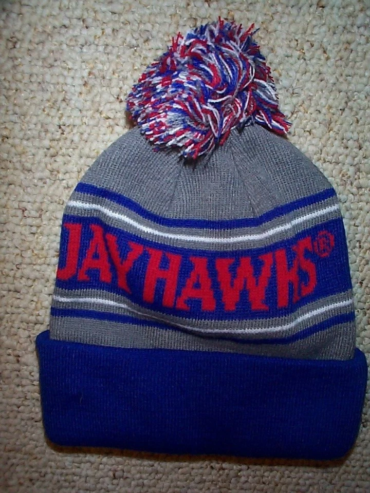 (2025-2026) Kansas Jayhawks ($28) NCAA Jersey Tejido Invierno Sombrero Gorra HOMBRE/HOMBRE Foto 2 de 3