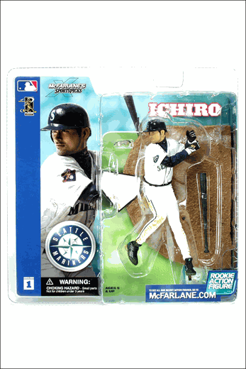 スポーツ Ichiro Suzuki action figure McFarlane Toys MLB Seattle Mariners Sports Picks Baseball
