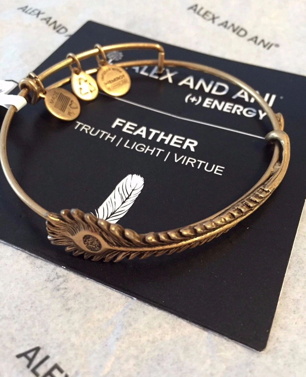 Alex and ani peacock feather best sale bracelet