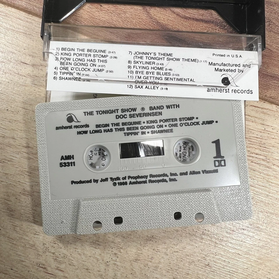 The Tonight Show Band With Doc Severinsen World Premier Cassette Tape - Imagem 2 de 2