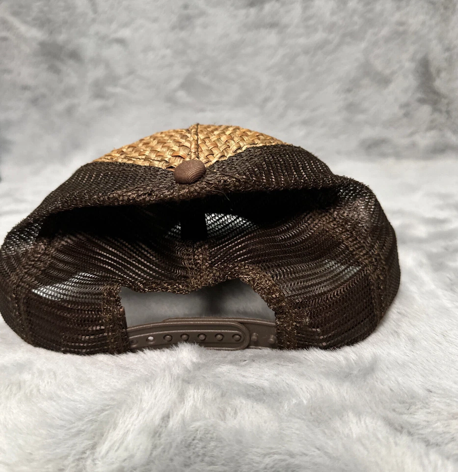 Gorra Budweiser Brwon Paja Camionero Snap Back Ajustable Informal Foto 3 de 4