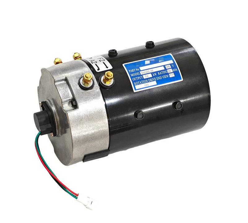 Para Carros de Golf Yamaha G22E YDRE DC Motor DM430-06 DM430 48V JU2-H1890-23, Foto 2 de 4