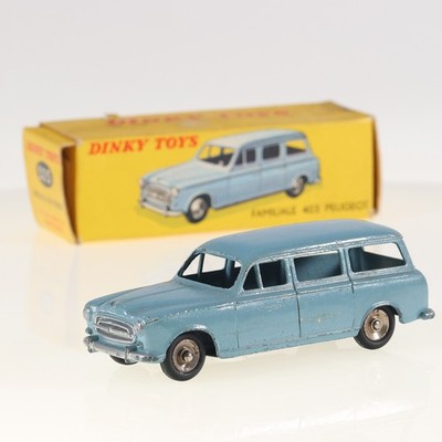 Dinky Toys 525 Peugeot 403 Familiale 1/43 Hellblau Grade B Mit OVP