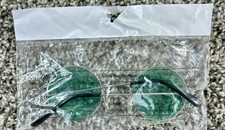 Halloween Sunglasses Round Hippie Retro Colored Lens Cosplay Green