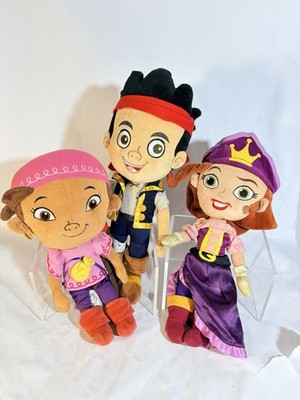 Disney JR Jake And The Neverland Pirates-Izzy- Stuffed Plush Dolls