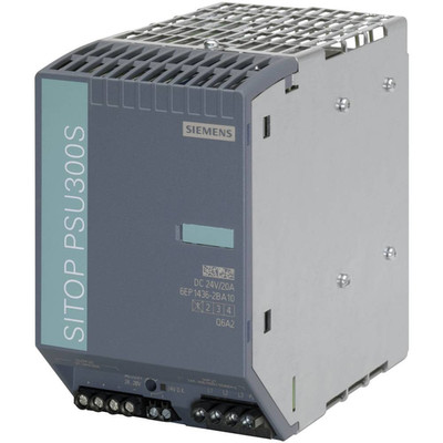 SIEMENS AG 6EP14362BA10 SITOP PSU300S 20A SPS-Verkabelungssystem Gehäuse SPS127