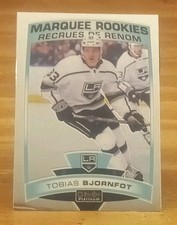 2019-20 OPC Platinum RC Tobias Bjornfot Los Angeles Kings 
