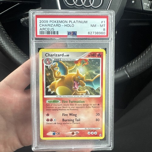 Charizard graded PSA 8 for sale on eBay