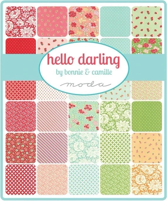 Hello Darling By Bonnie And Camille For Moda. OOP Layer Cake - Image 3 of 3
