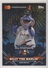 2017 Topps All-Star FanFest Miami Mastercard Billy The Marlin #ASWR-2 0q3