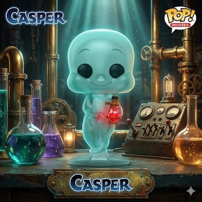 Funko Pop! Movies: Casper 30th Anniversary - Casper Chase - Vinyl