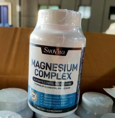 Svovita Magnesium Complex 120 Capsules 300 mg 7 in 1 Vegan Non-GMO
