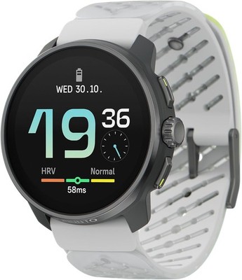 Suunto Race S Titanium GPS Sports Watch with AMOLED Touchscreen - Canary