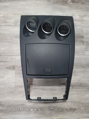 2003-2005 Nissan 350Z Center Console Upper Radio Bezel Trim w/ Gauges Black OEM