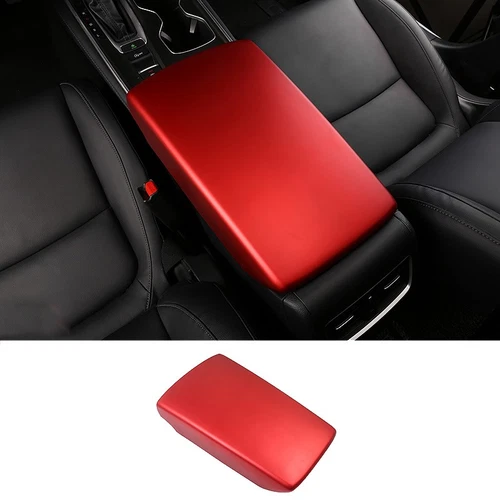 Reposabrazos central ABS para Honda Accord 2018-2022 10ª generación caja panel cubierta embellecedor rojo - Imagen 3 de 12