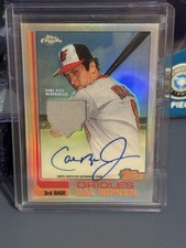 2020 Topps Chrome Cal Ripken Jr 1982 Traded Retro Rookie Relic Auto /50 RARE