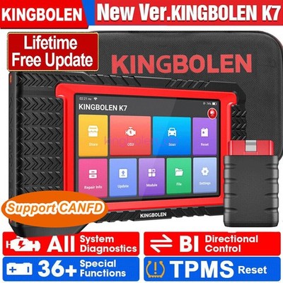 KINGBOLEN K7 BT Obd2 Diagnosegerät Bi-Direktionale Auto Lebenslang Kostenloses