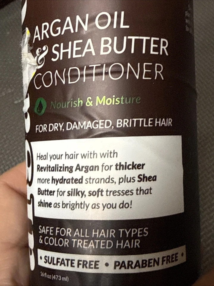 Artnaturals Argan Oil & Shea Butter Conditioner Nourish & Moisture 16oz - Image 2 of 2