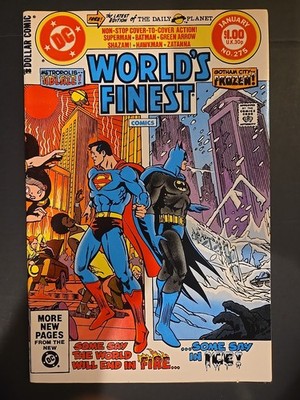 World's Finest Comics #275 (DC Comics January 1982) - Bagged And Boarded