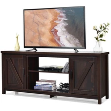 TV Stand 59" Media Console Center w/ Storage Cabinet for 65" TV Coffee