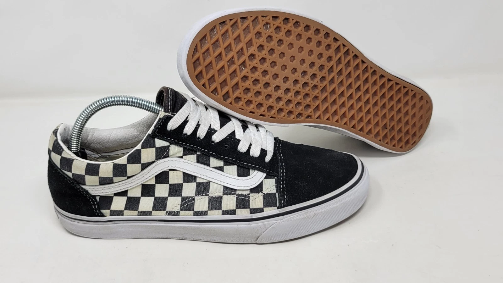 Scarpa stringata Vans Oldol Skool8 507698iera scac neraca bianc pann uomoia tag