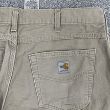 Carhartt FR Flame Resistant Loose Work Pants Mens 33x32 Fit 32x32 FRB159-GKH