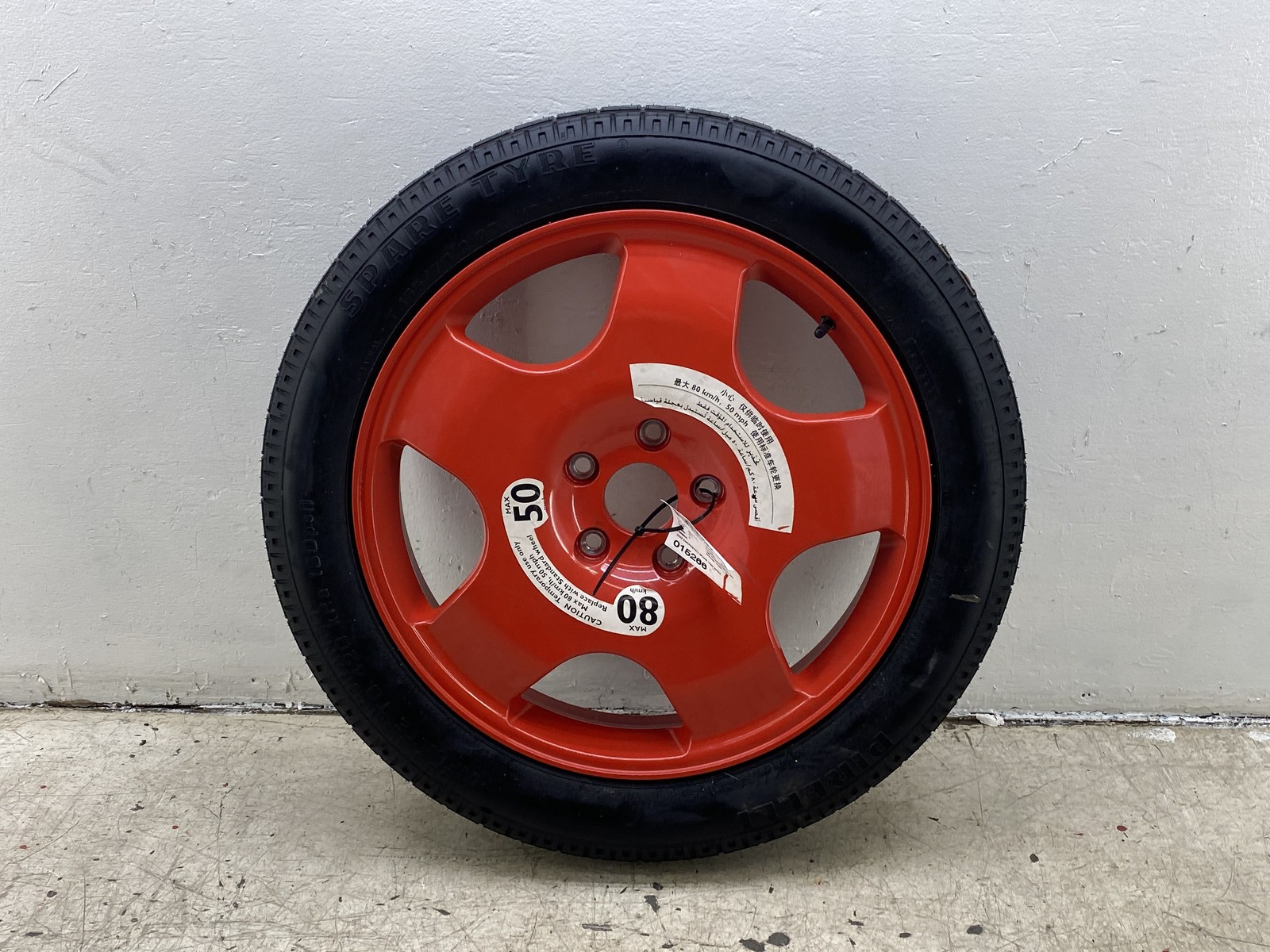2010-2020 BENTLEY MULSANNE OEM 20X5 EMERGENCY SPARE TIRE WHEEL RIM DONUT
