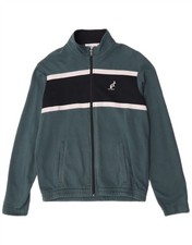 Giacca tuta uomo AUSTRALIAN L'ALPINA top giacca grande blu colorblock cotone CR06