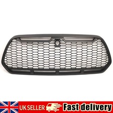 For Ford Transit MK8 2014-2018 Front Bumper Center Grille Honeycomb Grill Black