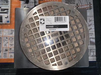 JAY R. SMITH A08NB Nickel Bronze Top Complete w/ FLOOR DRAINN BODY