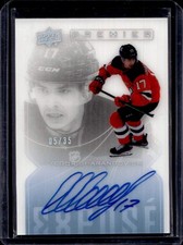 Yegor Sharangovich 2020-21 Upper Deck Premier #E-YS Rookie Expose Auto /35 READ