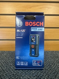 Bosch Blaze GLM100-23 Laser Measure New In Sealed Box