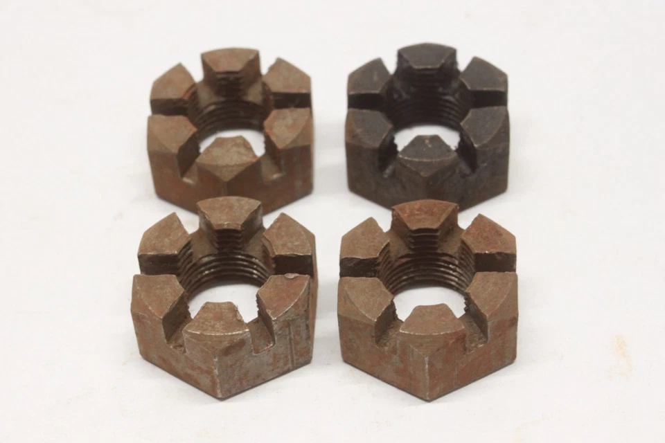 Lote de 4 tuercas de brazo de nudillo de dirección maestro Chevrolet 1934-38 NOS 374427 Foto 3 de 4