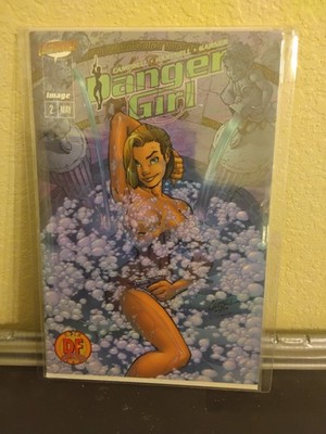 Danger Girl #2 Dynamic Forces Exclusive Omnichrome Edition with COA 9327/10,000