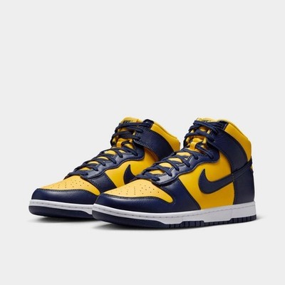 Nike Dunk Hi Retro SE Varsity Maize Midnight Navy HF3143-700 Mens Size 9 NEW