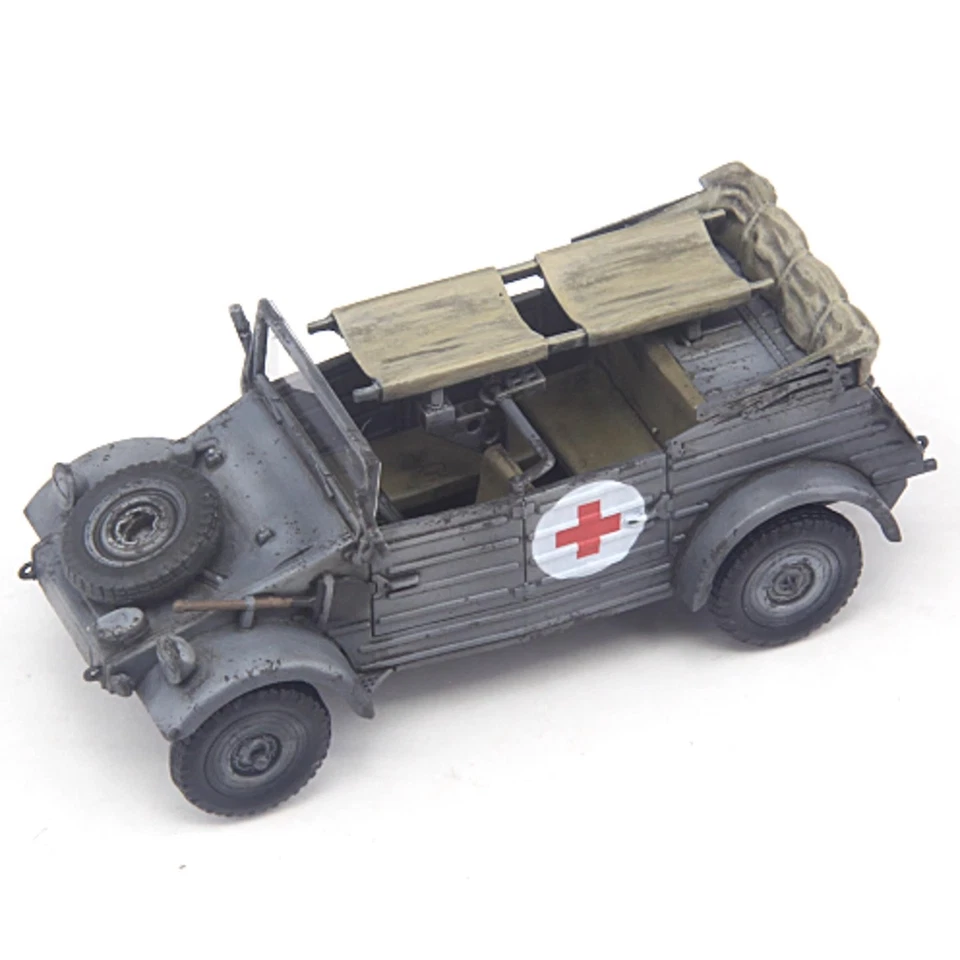 1/72 S-Model LE2025 82-Barrel Vehicle Ambulance Type German Gray Finished Model - Image 2 of 4