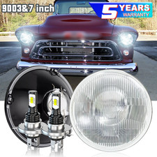 Fit Chevrolet Truck 1954-1957 3100 1956-1959 7inch Led Round Headlights Kit
