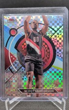 2023-24 Topps Finest - Common Scoot Henderson #77 Checkerboard Refractor (RC)
