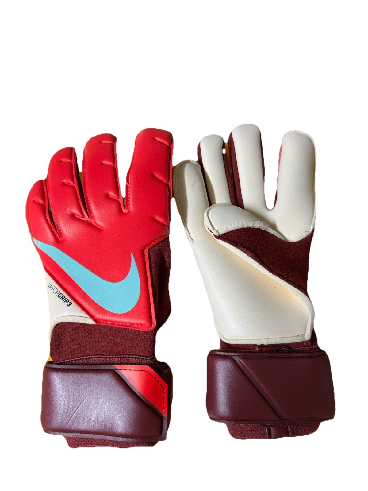 Nike GK Vapor Grip 3 Promo Goalkeeper Soccer Gloves Sz 10 NEW DM4010 660 RARE
