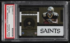 2011 Playoff Contenders Ticket 74/99 Mark Ingram #213 PSA 10 GEM MT 16yo