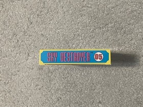 Sky Destroyer Unused Game W/Box Manual Rare Retro Famicom FC Very Good NTSC-J JP