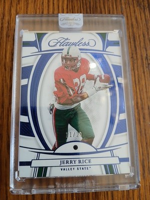 2023 Panini Flawless Jerry Rice SAPPHIRE GEM #74 Serial 11/20 – 49ers GOAT 💎🔥