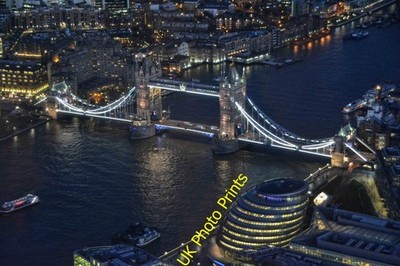 Photo A2 London : Southwark - Tower Bridge from The Shard Tower Bridge a c2016
