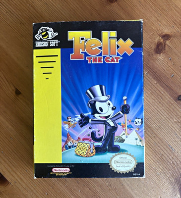 Hudson Soft Felix the Cat NES Platformer/Action Complete In Box