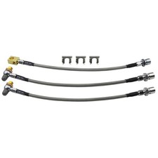 Stainless Braided Brake Hose Kit Disc Brake 1977-91 Chevrolet Impala Caprice 3pc Stainless Braided Brake Hose Kit Disc Brake 1977-91 Chevrolet Impala Caprice 3pc